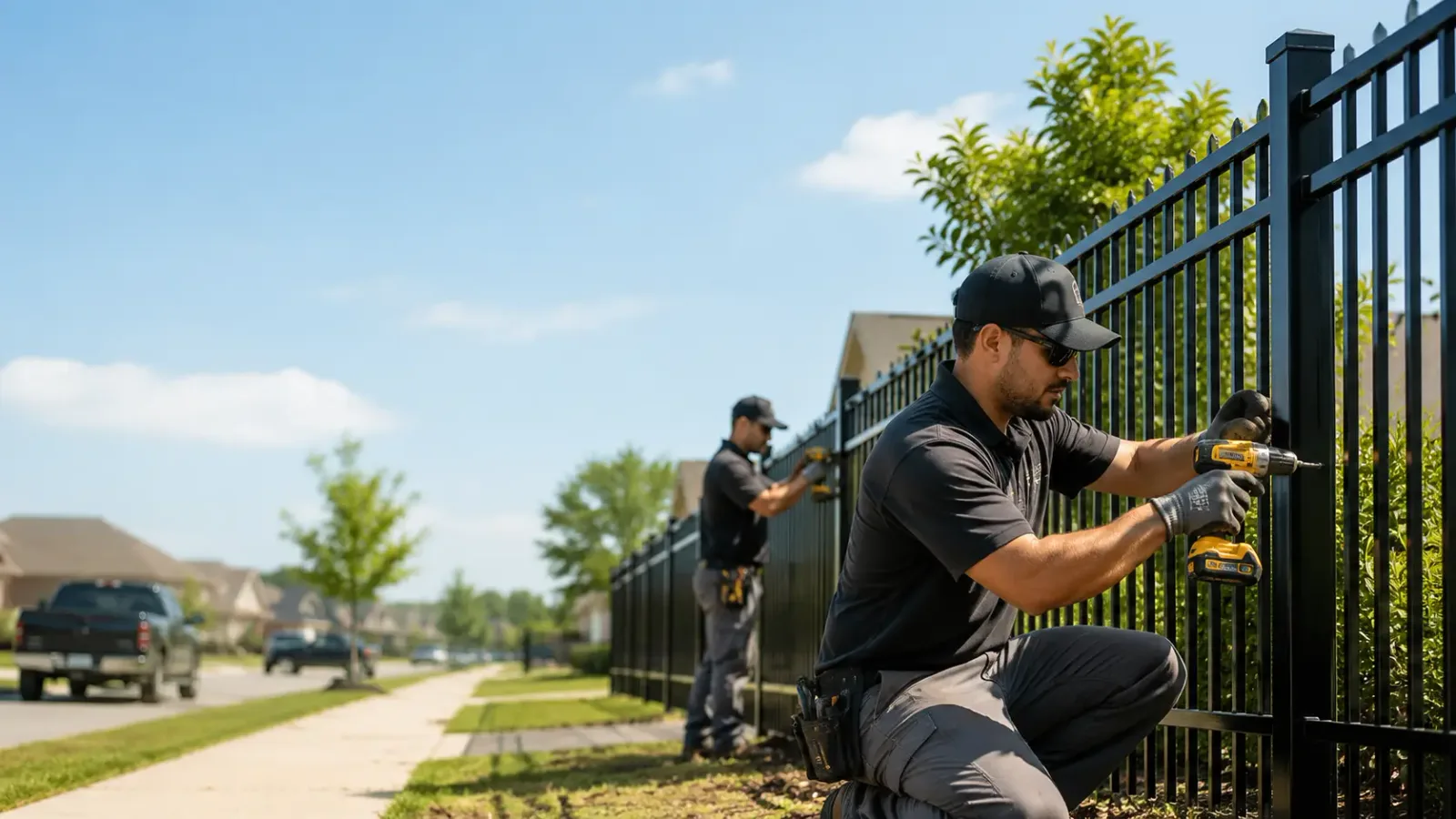Metal Fence Installation in Saugerties, NY